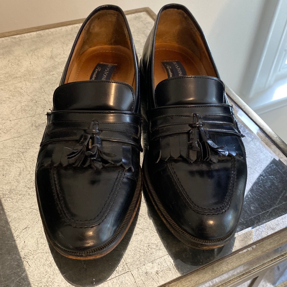Black Bostonian Men’s Dress Shoes